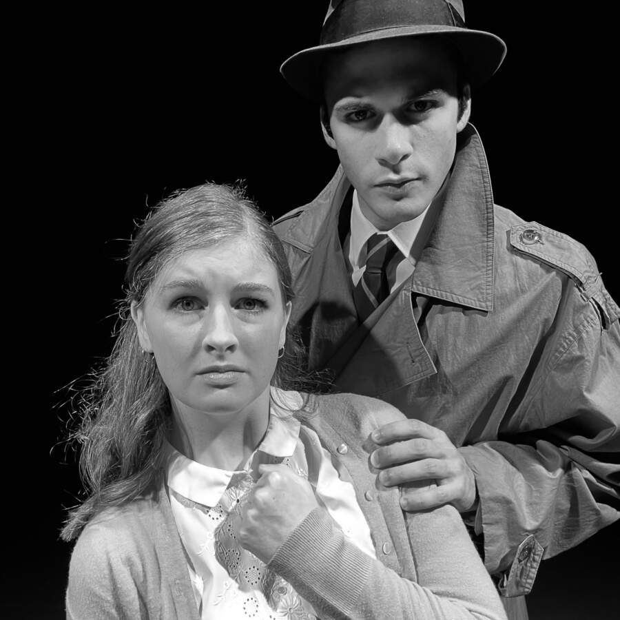 Kathryn Carter and Theo Karras